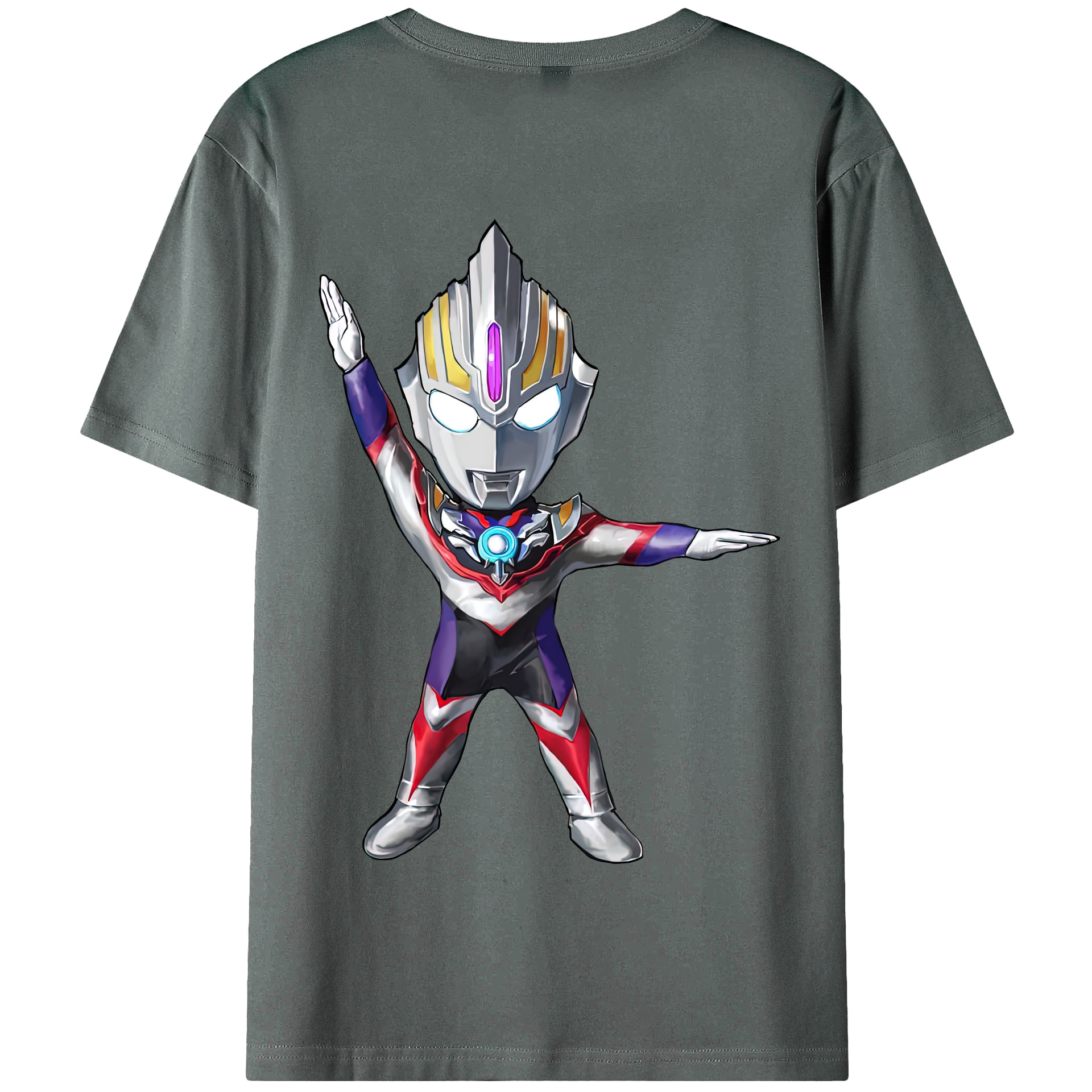 （画像用） ウルトラマン Ultraman 綿100％半袖Tシャツ（背面プリント）